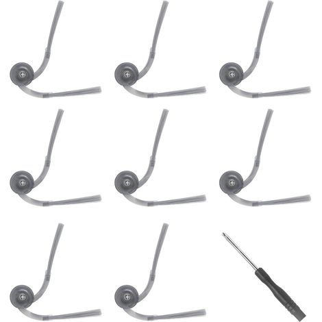 Parti di ricambio per spazzole laterali per Roborock Qrevo Curve/Qrevo Curv/Qrevo Edge, per Roborock Saros 10 / Saros 10R, per Roborock Qrevo Curv S5X / Qrevo Edge S5A Robot aspirapolvere (1/5)
