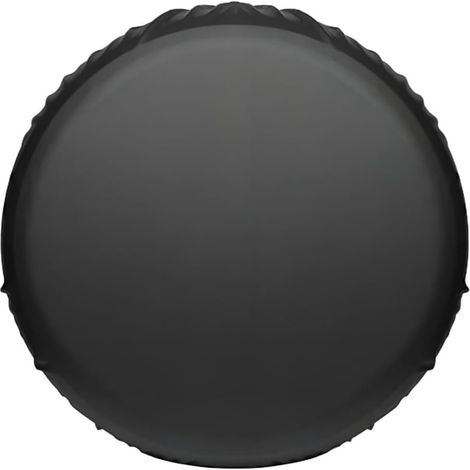 Spare Wheel Cover Protective Leather Car Anti-Dust Waterproof Cover for Diameter (70 cm-75 cm/28 Inches-29 Inches) Black (1/5)
