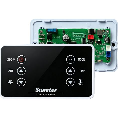 Wohnmobil-Klimaanlagensteuerung, Bluetooth-Steuerung, mehrere Betriebsmodi, 24 V (1/2)