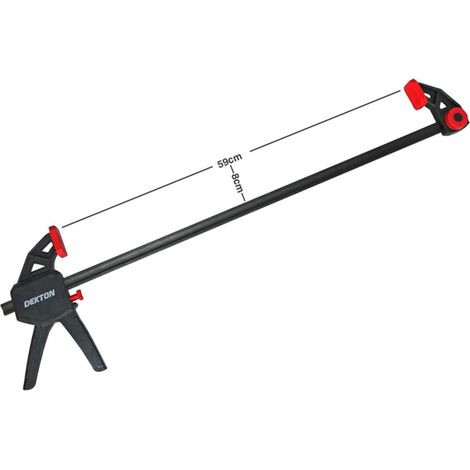 DEKTON DT40506 Rapid Bar Clamp Professional 24 Inch (1/2)