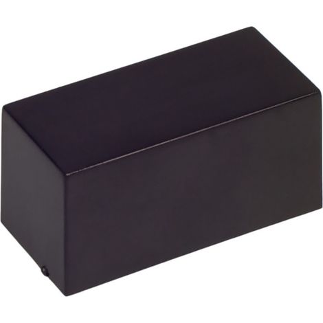 Boîtier RS PRO en ABS, 46 x 22 x 22.5mm, Noir IP52 ( Prix pour 1 ) (1/2)