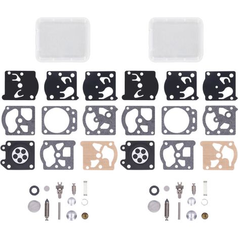 Carburetor repair and rebuild kit, 2 sets, for WT K24-Wat WT866 WT924 WT773 WT775 WT925 WT973 lawnmowers (1/5)