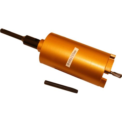 Diamantbohrkrone 68mm, Dosenbohrer SDS Plus, für Mauerwerk, mit Zentrierbohrer (1/5)