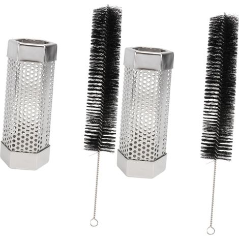 Ensemble de tubes à fumée en acier pour brosse Churrasco - Accessoire pratique pour fumoirs et barbecues (1/5)