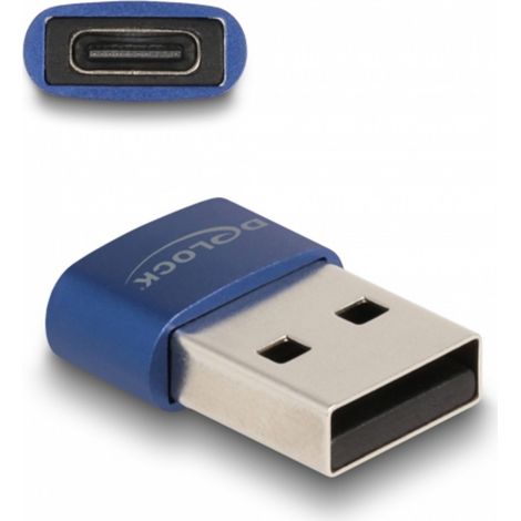 Delock USB 2.0 Adapter [1x USB 2.0 Stecker A - 1x USB-C® Buchse] 60051 (1/3)