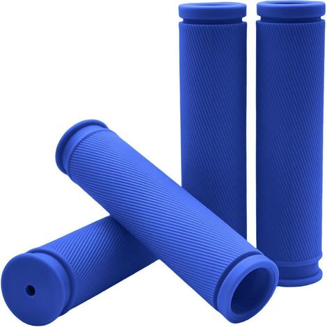 Fahrradgriffe Gummi 2 Paar rutschfest für MTB BMX Blau (1/5)