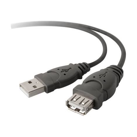 BELKIN USB 2.0 prodluž. kabel A-A, standard, 1.8 m (1/2)