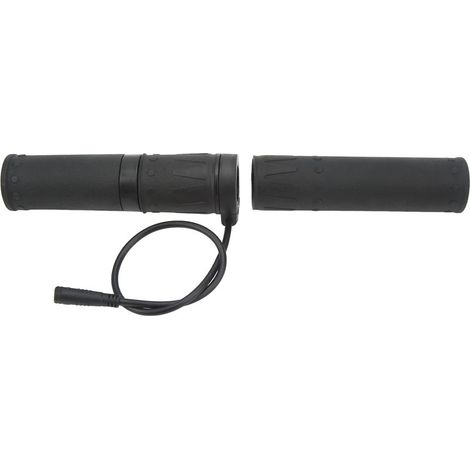 Poignée d'accélérateur à torsion pour vélo électrique FT 158X, régulateur de vitesse pour guidon, pièce de modification avec prise étanche (1/5)
