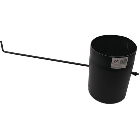 Clapet régulateur grande poignée - Conduit acier peint 2 mm 200 mm