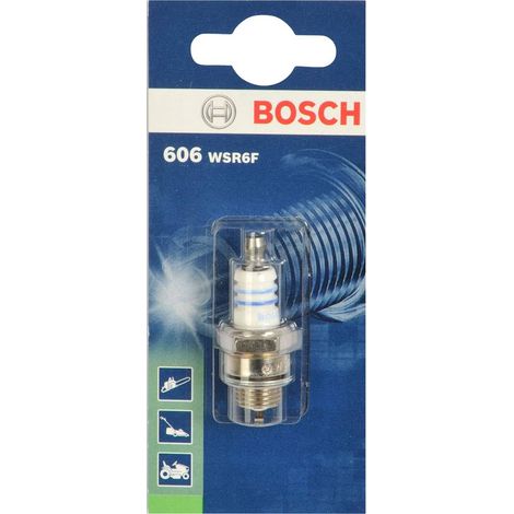 Bosch – Bougie d'allumage WSR6F – Conductivité électrique optimale – Amélioration du démarrage – Protection contre corrosion