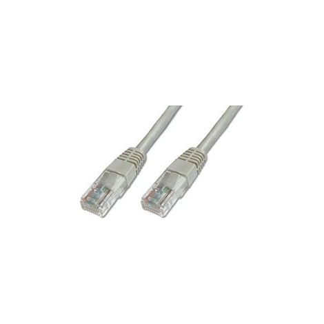 Cordon de brassage LogiLink CP1092U CAT5e UTP 10m, gris (1/2)