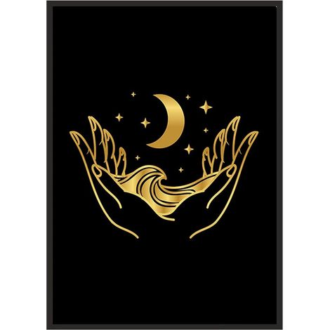 Bild Poster im Rahmen 43x33 cm Nacht P1141 (1/4)