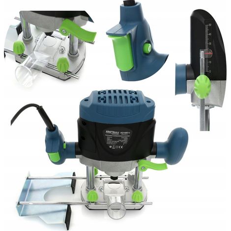Router Kraft&Dele Serie King de 1900 W y 30 000 RPM (1/5)