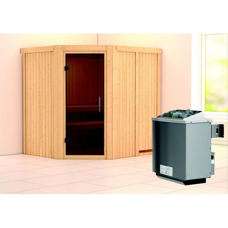 Siirin Eck,9KW integr. Strg graphitfarbende Ganzglastür