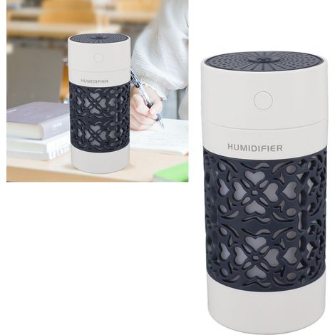 Lucky Cup 2-in-1 Ultraschall-Aroma-Luftbefeuchter, große Ausführung, für Büro und Zuhause kleine Ausführung, USB-Anschluss, leise, fürs Auto für ätherische Öle Dunkelblau (1/5)