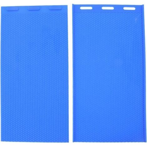 Moule de Feuille de Cire d'abeille, Presse en Silicone Souple pour Ruche Apicole, 2 Pièces, Outil d'Embossage pour Apiculture, Accessoire Essentiel pour Artisans en Apiculture (1/4)