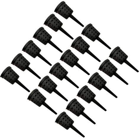Panier en plastique noir Gadpiparty avec couvercle, réutilisable et durable (1/5)