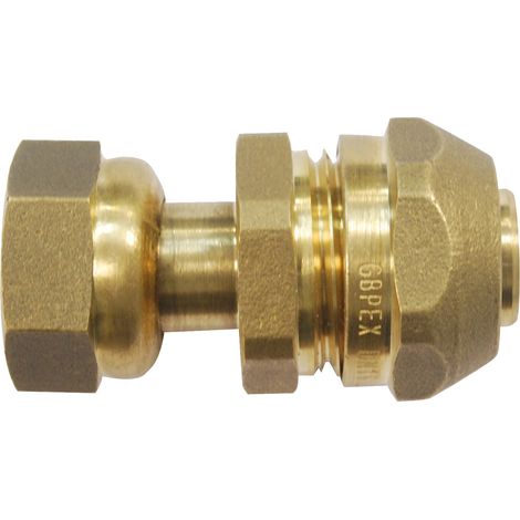 Boutte 3181640 PRF1615ET Union laiton femelle 15 x 21 ecrou tournant pour tube polyethylene reticule  16