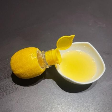 Presse-agrumes - - Manuel - Plastique - Jaune - 3 Pièces (1/5)