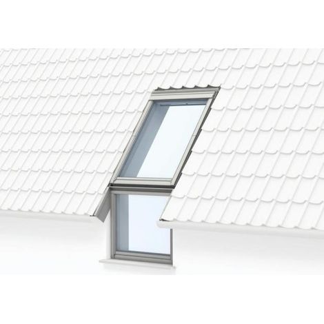 Raccord pour verrière d'angle sur tuiles encastré P/1 VFE EFJ MK04 0012 78x98 (1/2)