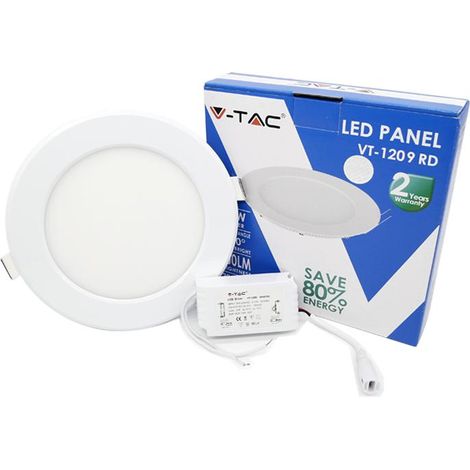 LED DownLight DownLight da incasso rotondo da 12W 6000K (1/2)