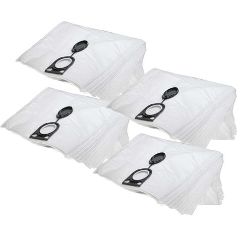 vhbw 40x sacchetto compatibile con AEG RSE 1400 aspirapolvere - 43cm x 32cm Bianco