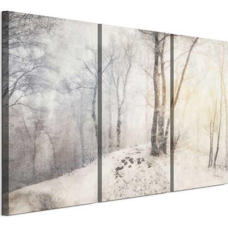 Quadro su tela italiana 90 x 60 cm trittico - stile classico - natura Quadro su tela italiana 120 x 80 cm trittico - stile classico - natura (1/5)