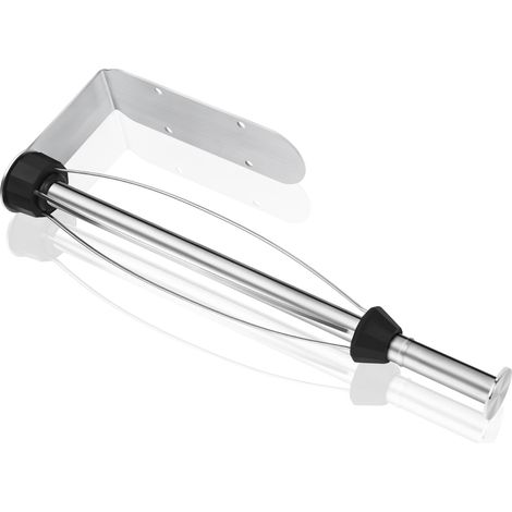 Porte-Rouleau de Cuisine en Acier Inoxydable, Sans Percer, Adhésif, pour Cuisine et Salle de Bain (1/5)
