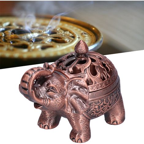 Elefanten-Räuchergefäß mit hohen Beinen, multifunktionaler Räucherhalter, ideal für Zuhause (1/5)