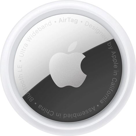 [GEBRAUCHT] B-Ware Apple Air Tag Peilsender Ortungssender Tracking Ortung Anti Diebstahl Weiß Sil48