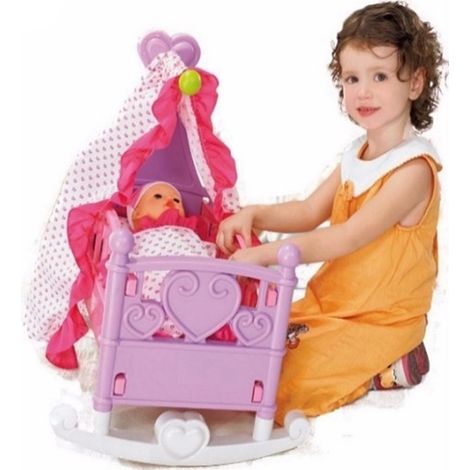 Trade Shop - BALDACCHINO LECT BAMBOLOTTES MIT BIANCHERIEN UND CUSCINO - (1/3)