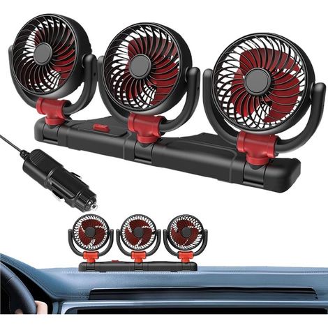 Ventilateur de refroidissement électrique, 3 ventilateurs (1/5)
