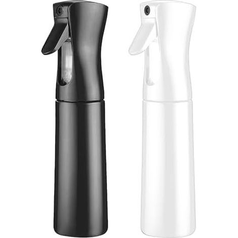 pack de 2 vaporisateur cheveux, 300ml atomiseur pression ultra fine pulvérisation continue, plantes, Salon de coiffure, soin de la peau, nettoyage (1/5)