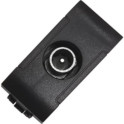 Frutti compatibili Bticino Living International nero pulsanti Interruttori prese  Presa TV passante