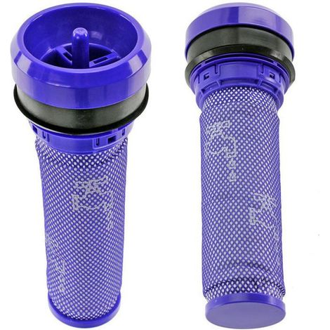 Filtres Pré-Moteur - Dyson - DC33 DC39 DC37 DC28C DC53 - Lot de 2 - Lavables - Violet (1/3)