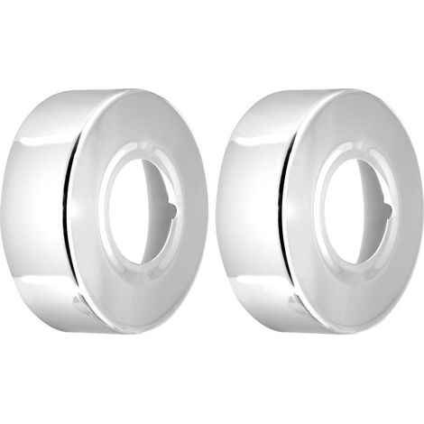Rosette 60/24 mm, hauteur 20mm, chrome