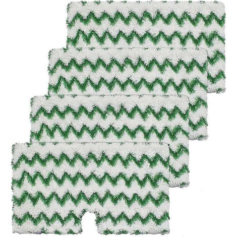 4er-Pack Ersatzpads für Dampfmopps der Shark S3500 Serie, S3501, S3601, S3501S, S3601C, Mikrofaser-Scheuermopppads (1/5)