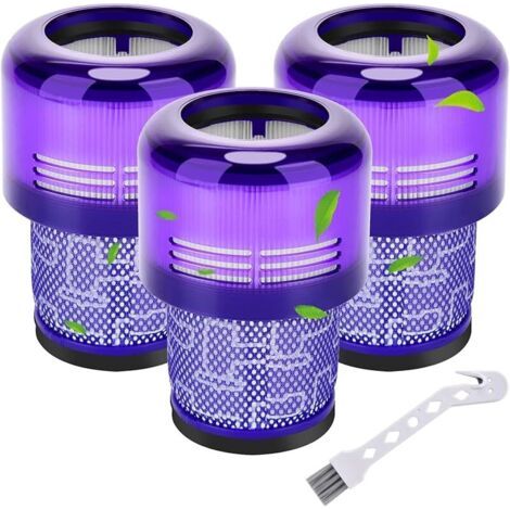 Pair 3 Aspirateur Filtres pour Dyson V11 Absolute Extra Pro Animal Torque Drive Motorhead V15 Detect SV14 SV17 SV22 Accessoires Remplacer DY-970013-02 &97001302 (1/5)