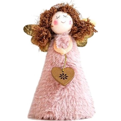 Décoration Durable en peluche étoile d'arbre de-ange en poudre (1/5)