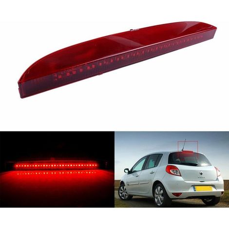 1 Troisième feu stop, ABS, Haute sensibilité, Réponse rapide, Pour Renault Clio II 1998-2005 (1/5)