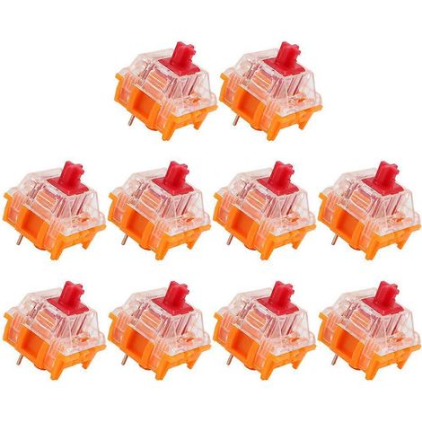 10 interrupteurs TTC 3 broches pour clavier mécanique, interrupteur linéaire, 100 millions de clics - 6 (1/4)