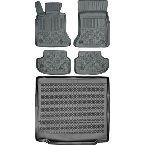 Juego de alfombrillas para coche y maletero para BMW Serie 5 F11 Touring/familiar (2013-2017).