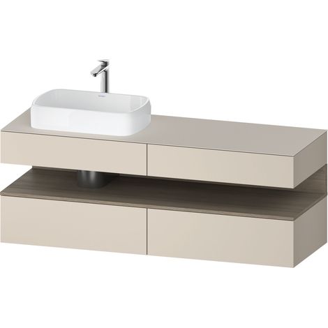 Lavabo consola Collection One de Duravit, 2 extraíbles, 2 (1/2)