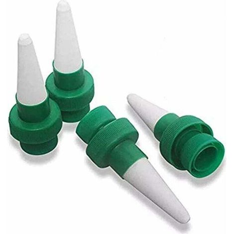 4 Pcs Irrigation Goutte à Goutte Kit,Vacances en céramique d'arrosage Automatique pour Plantes pour Jardin Maison Intérieur Extérieur (1/5)