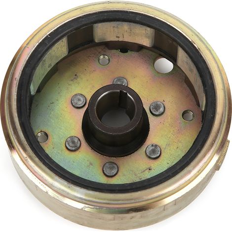 Stator de volant magnétique à 6 pôles compatible avec les moteurs GY6 125cc et 150cc pour quads, motos tout-terrain, buggies et VTT. (1/5)