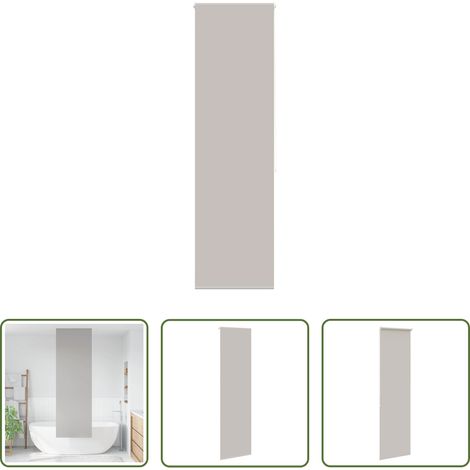 vidaXL Badezimmer Rolle - Duschrollo 70x240 cm Stoffbreite 66 cm (1/5)