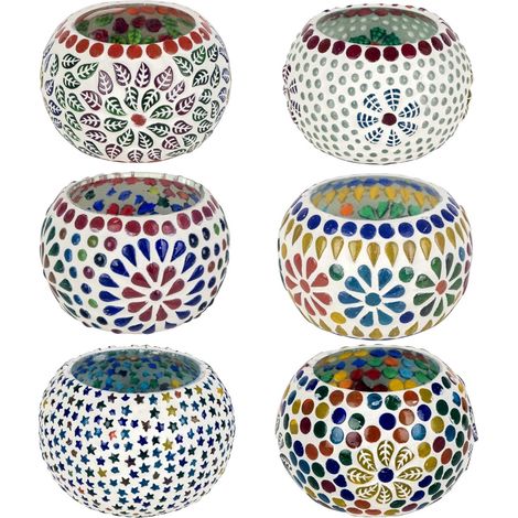 Portacandele 6 unità per la decorazione domestica (1/2)