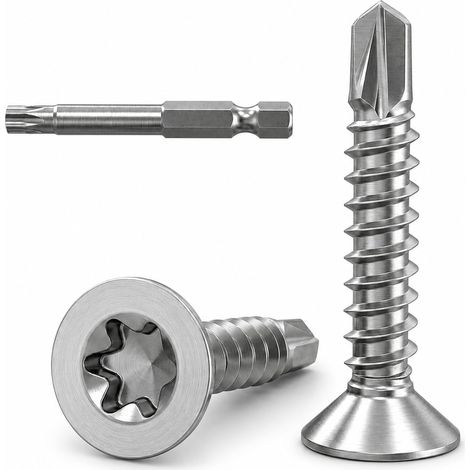 Lot de 50 vis Torx M4,2 x 32 mm - Vis à tôle autoperceuses (1/5)