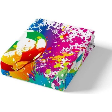 Parure De Lit - Football - 220x240 Cm - Microfibre - 3 Pièces (1/4)