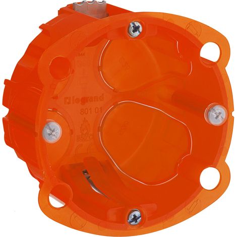 LEGRAND - Boîte à encastrer Batibox multimatériaux - 1 poste profondeur 40mm